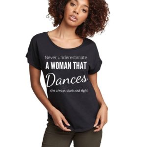 Woman who dances t-shirt