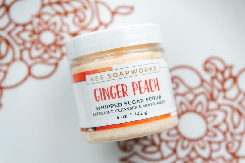 Ginger Peach Sugar Scrub