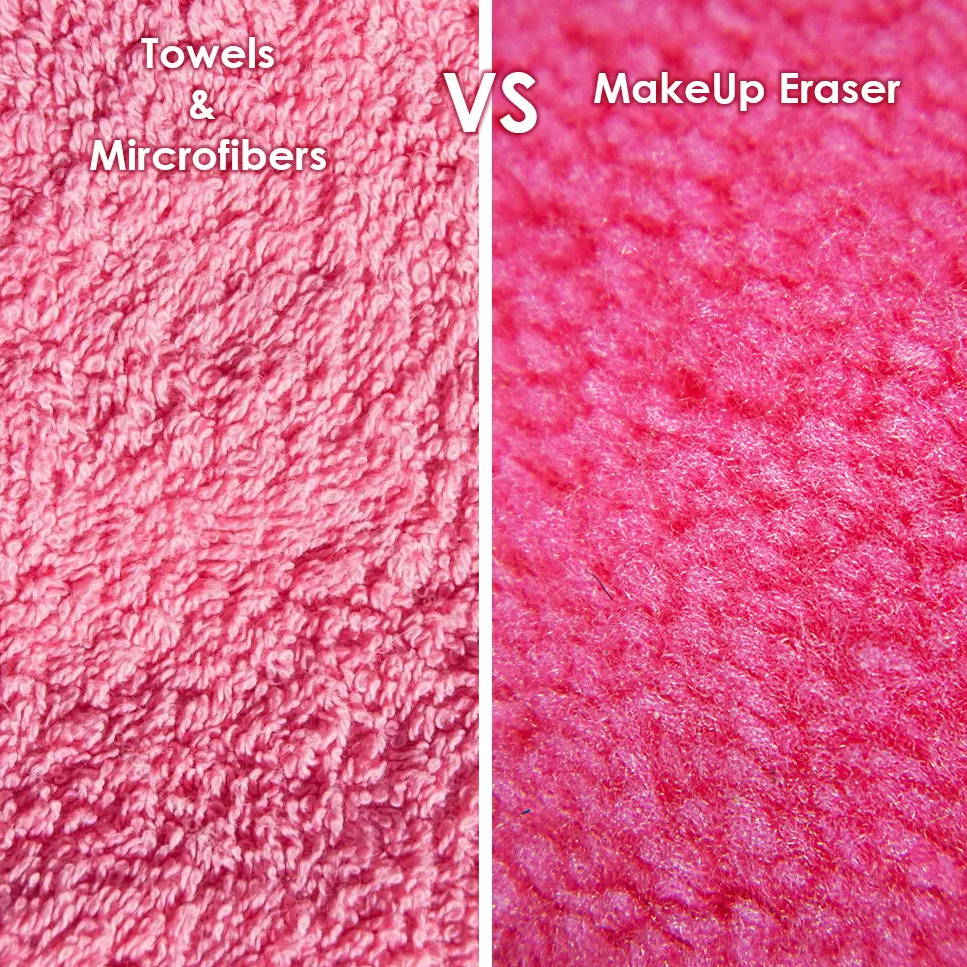 Makeup Eraser vs Towels
