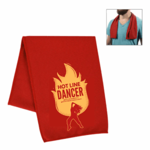Hot Line Dancer Towel