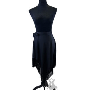 Wrap Fringe Skirt